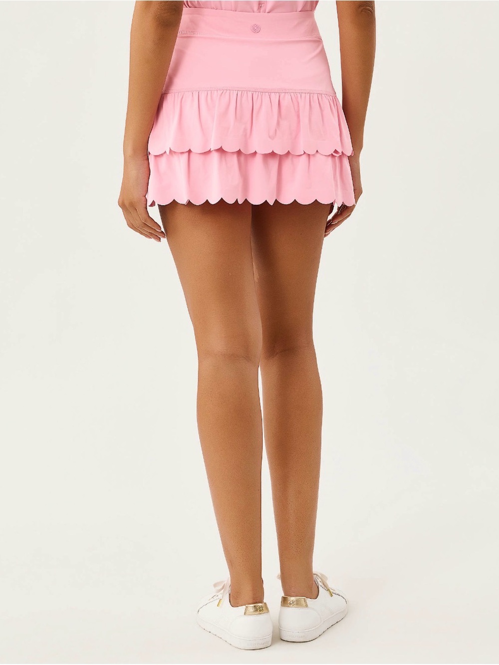 NWT Lilly Pulitzer UPF 50+ Luxletic Miesha
Scallop Skort Conch Shell Pink Sz M - Picture 2 of 5